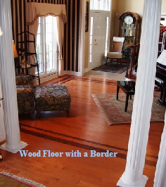 Wood Floor with a Border